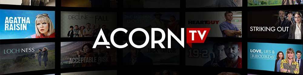 Subscription Streaming Service Acorn TV Logo