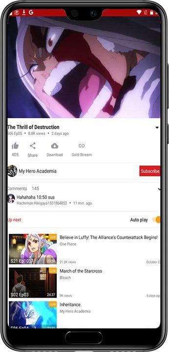 Android App - Animo Fanz Tube Anime Streaming